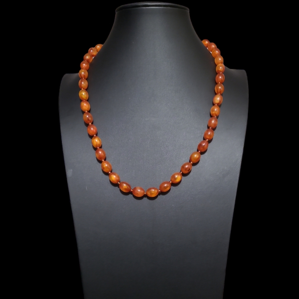 20" Vintage Beaded Necklace Lot 8
